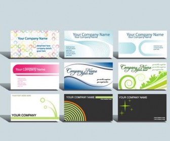 Vector Set of Business Card