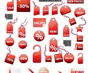 Shopping Tag Sticker Pack