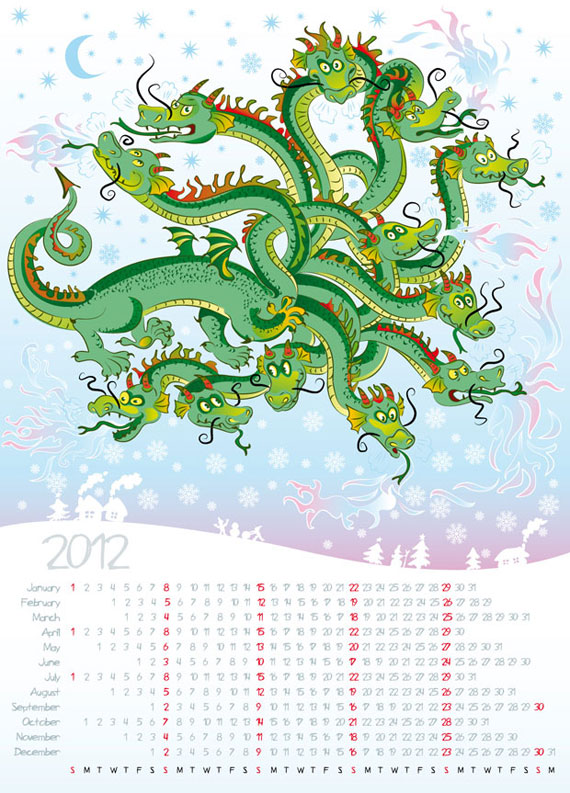 dragon-calendar-vector-background-ai-svg-eps-vector-free-download