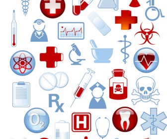 Medical Icons and Warning Signs