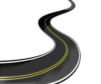 Vector road illustration